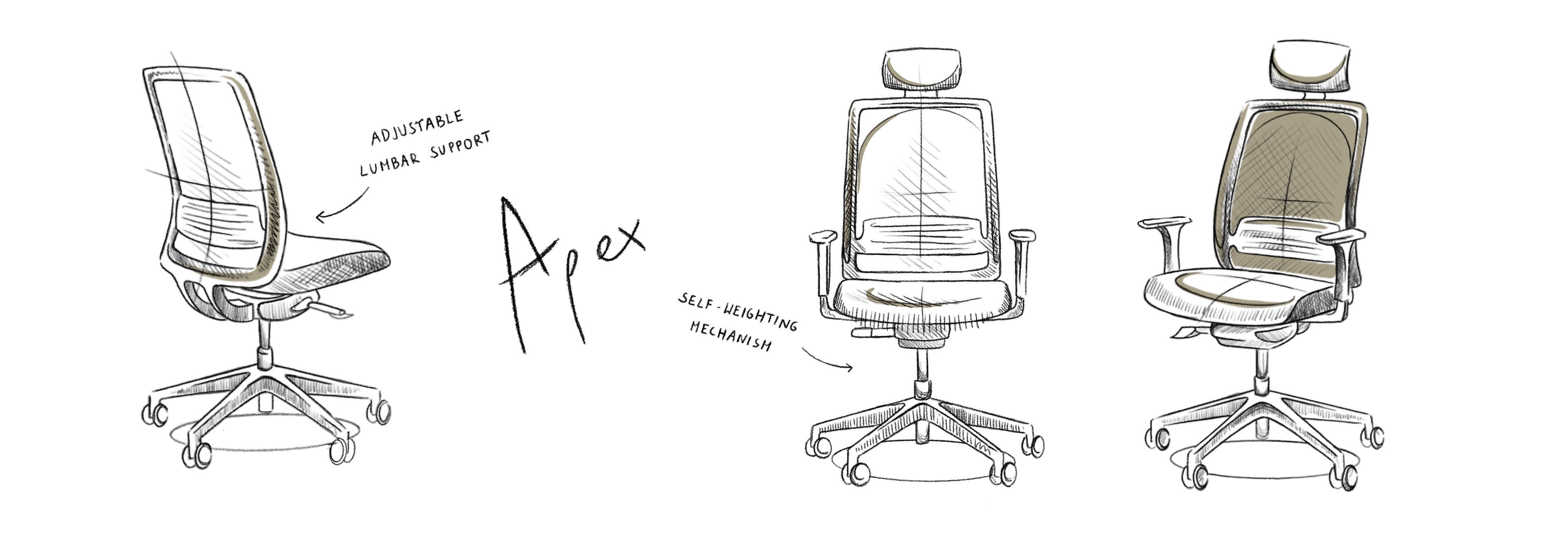 Ilustracja przestawiająca najważniejsze cechy produktu Apex