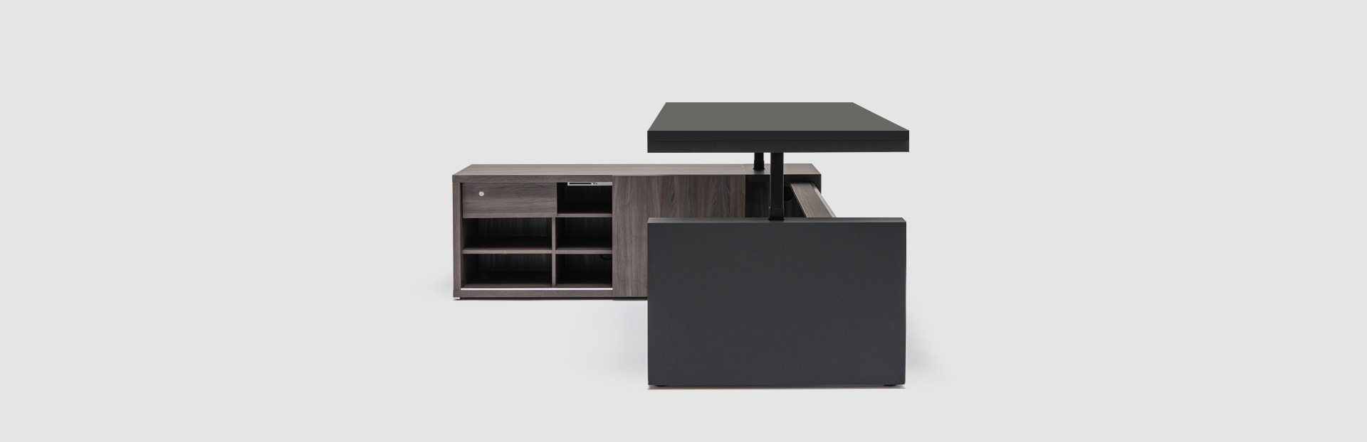 biurko gabinetowe z regulacją wysokości Mito Fenix