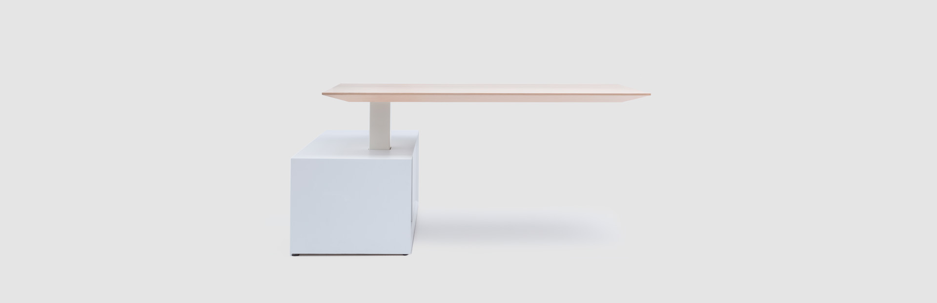 biurko gabinetowe z regulacją wysokości Gravity