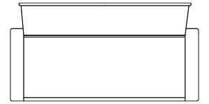Top access M15 x 1, tworzywo