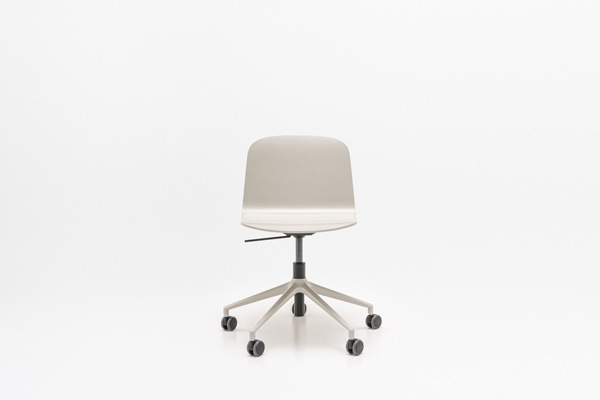 Nud krzesło ze sklejki podstawa aluminiowa z regulacją wysokości