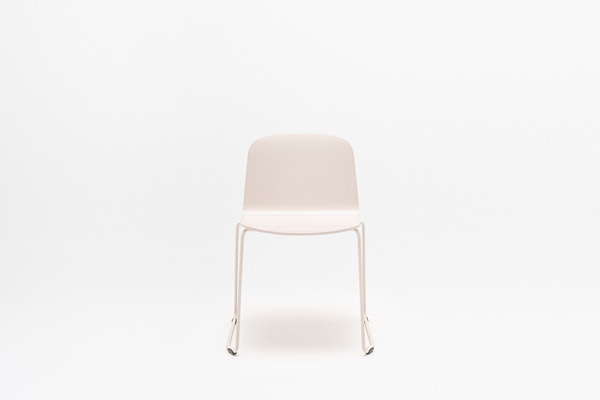 Nud krzesło ze sklejki podstawa płoza