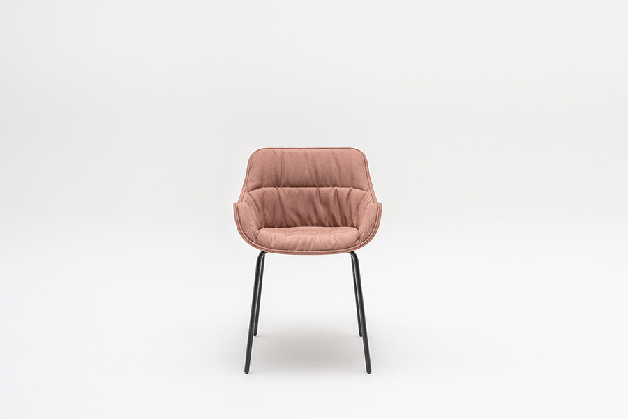 Baltic Soft Duo krzesło kubełkowe tapicerowane
