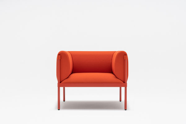 Stilt fotel z oparciem niskim