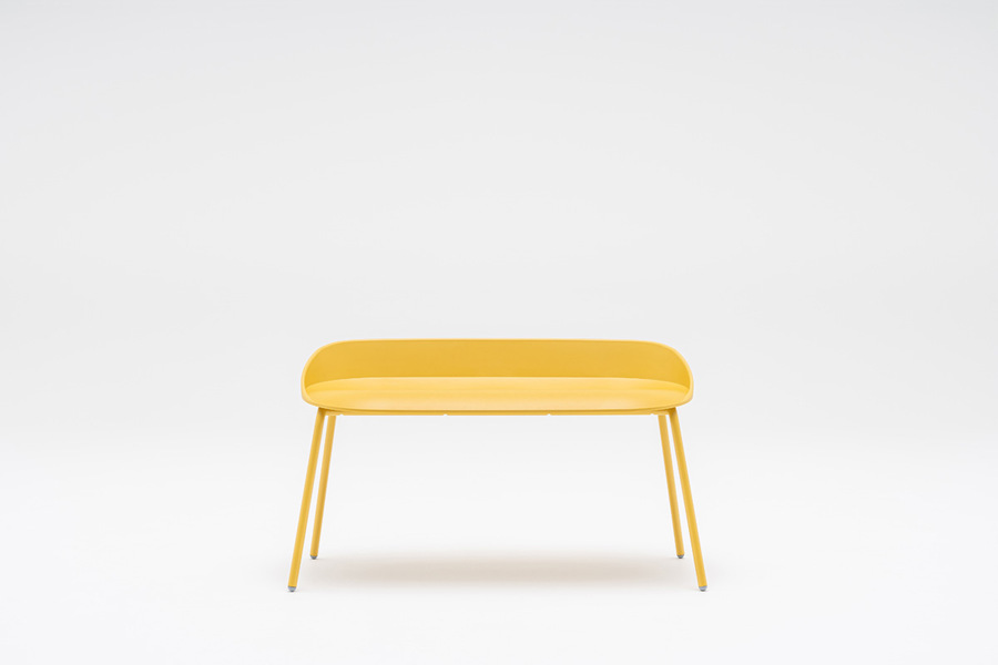 Team ławka niska plastikowa